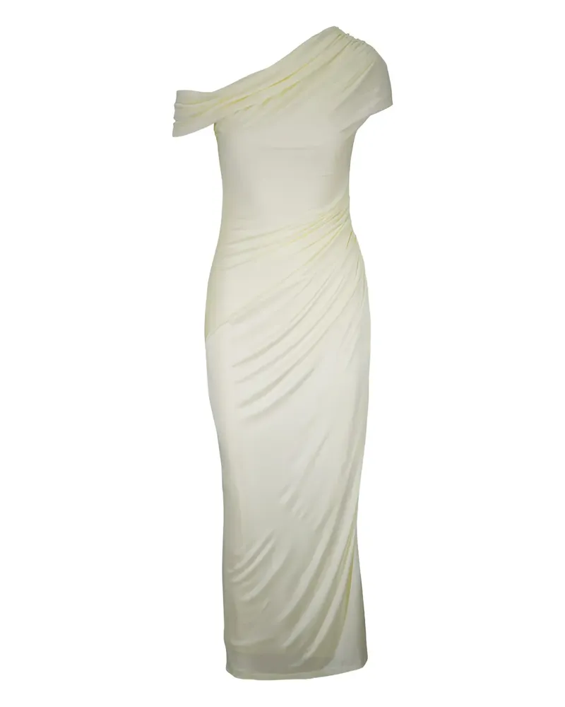 GALVAN Schulterfreies Maxikleid - Nude Nude