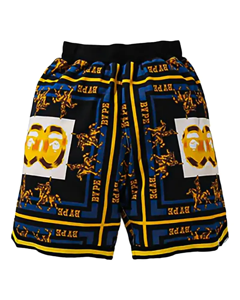 BAPE Double Ape Head shorts - Schwarz Schwarz