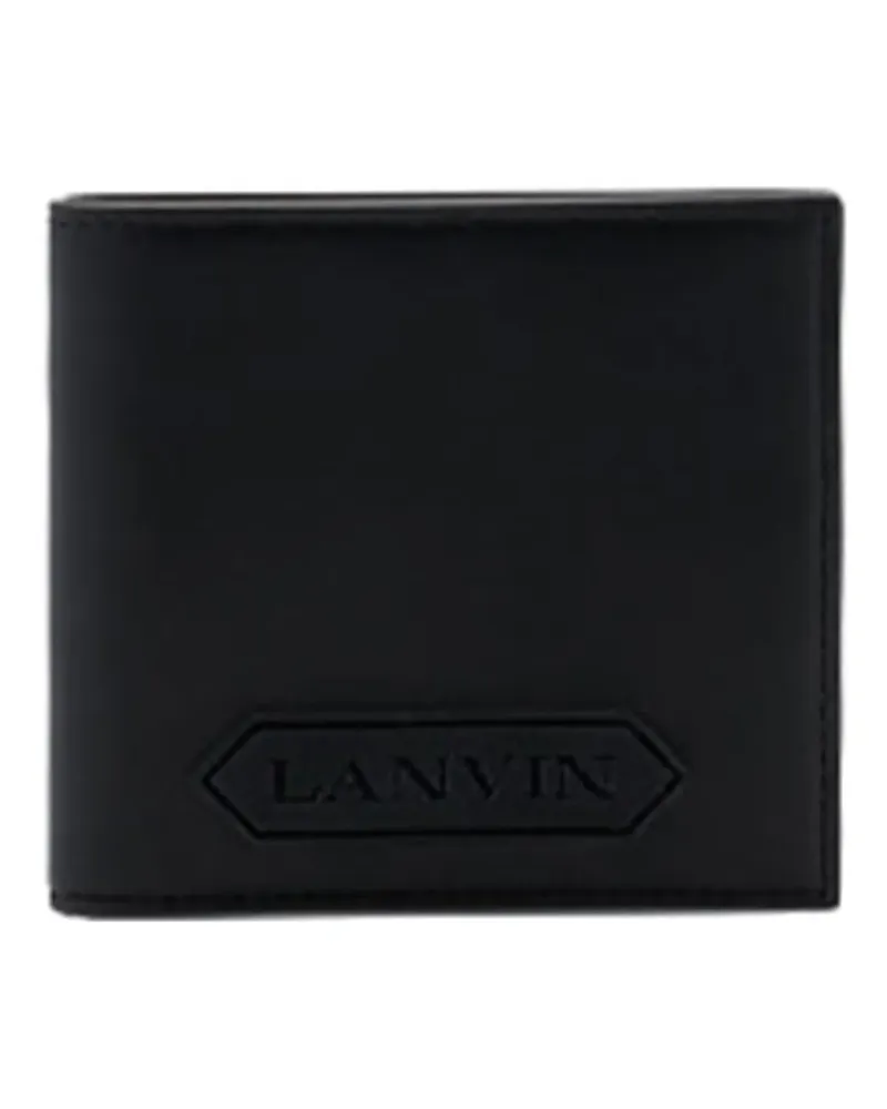 Lanvin Klassisches Portemonnaie - Schwarz Schwarz