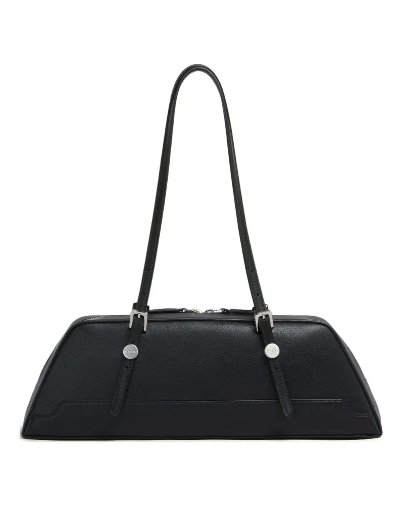 Marni Dot Schultertasche - Schwarz Schwarz