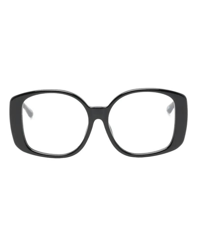 Linda Farrow Venus oversized-frame glasses - Schwarz Schwarz
