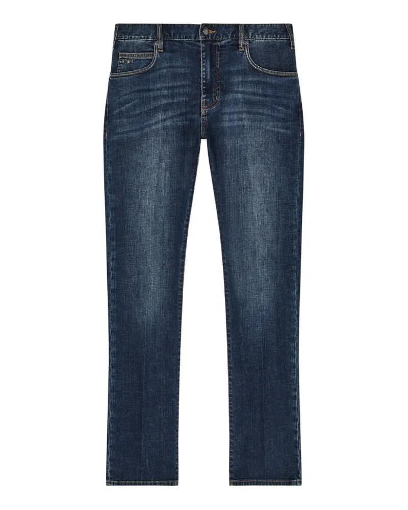 Emporio Armani J45 five-pocket jeans - Blau Blau