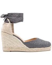 Castañer Carina Espadrilles 90mm Grau