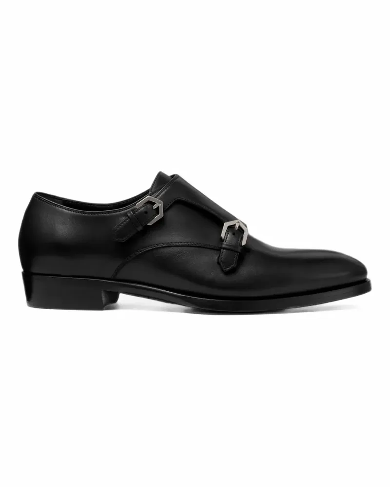 Jimmy Choo Vine monkstrap shoes - Schwarz Schwarz