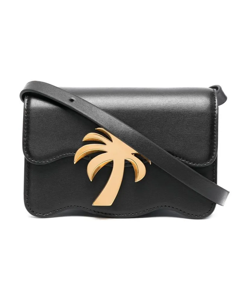 Palm Angels Mini Palm Beach Umhängetasche - Schwarz Schwarz