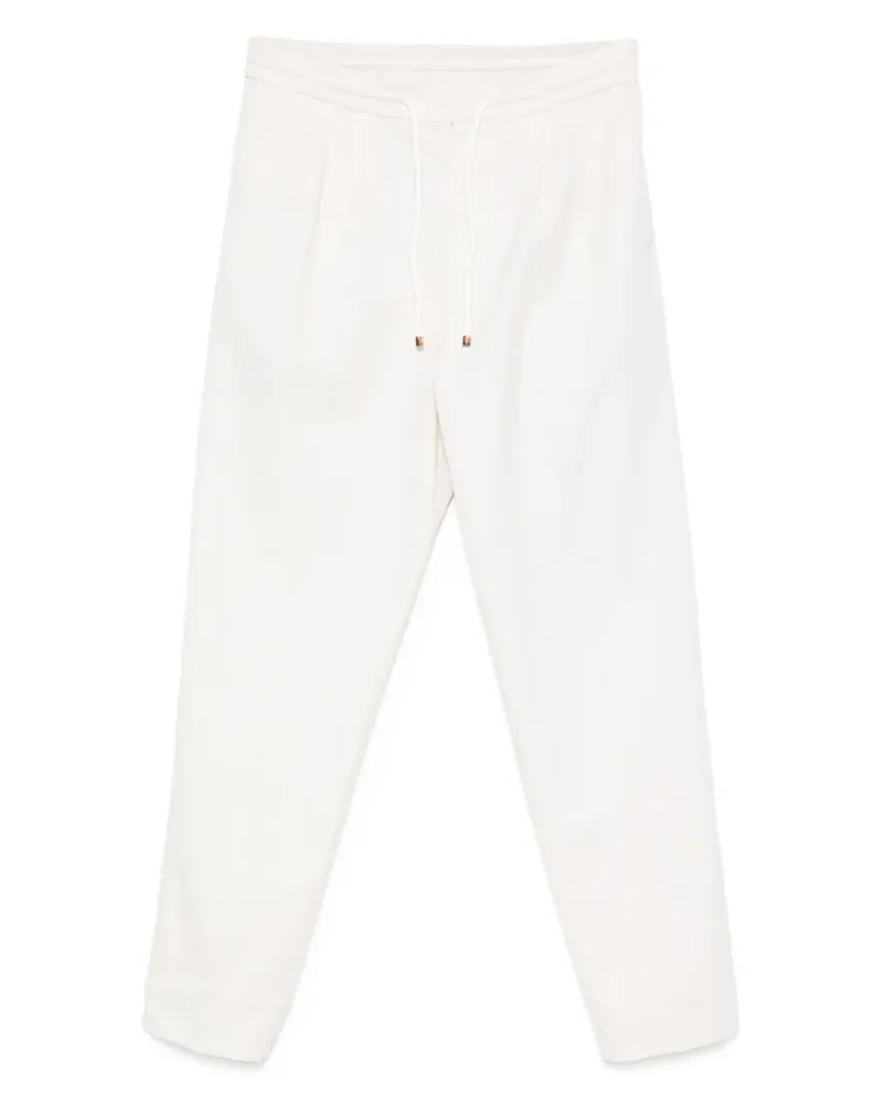 Brunello Cucinelli Jogginghose aus Baumwolle - Weiß Weiß