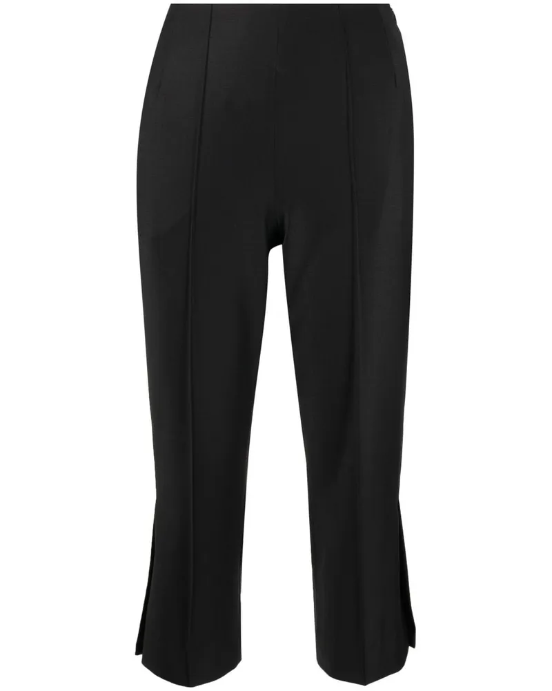 MATÉRIEL Klassische Cropped-Hose Schwarz