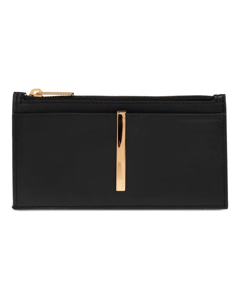 TOD'S zip-up wallet - Schwarz Schwarz