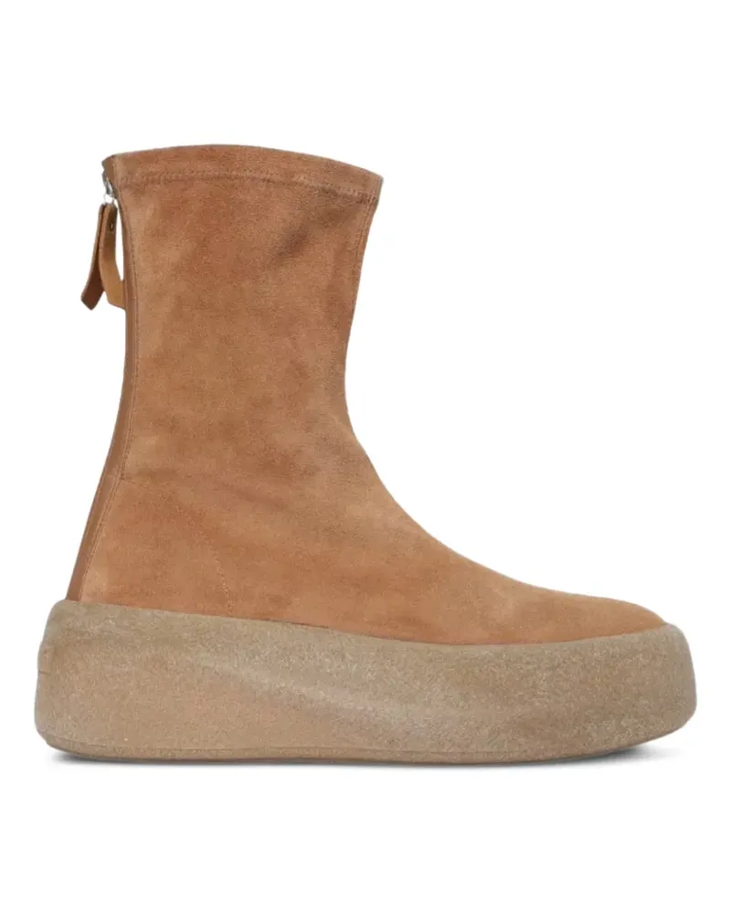 Vic Matié Stiefel mit Plateausohle - Braun Braun