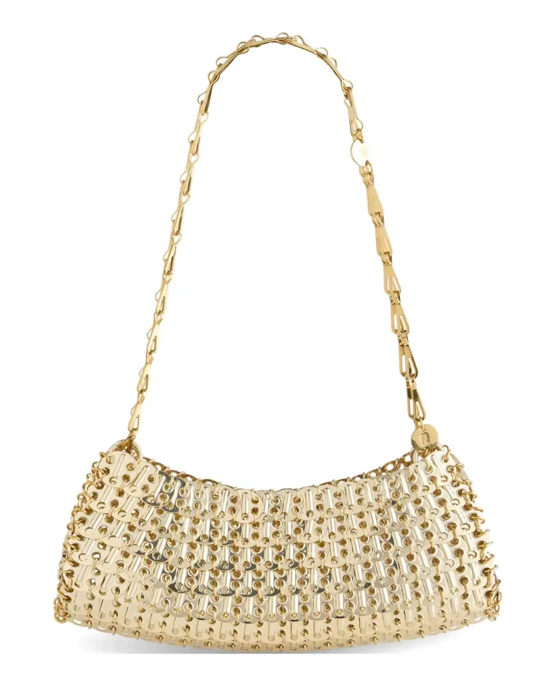 Paco Rabanne 1969 metal-discs shoulder bag - Gold Gold