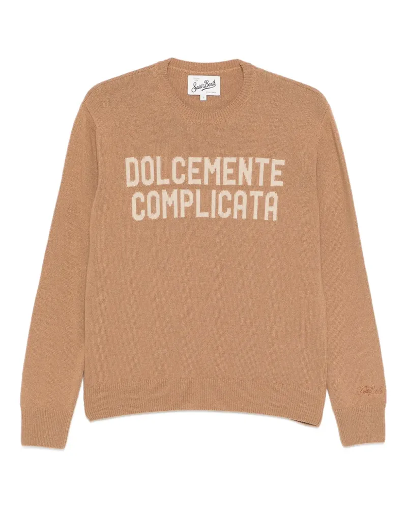 MC2 Saint Barth Dolcemente Complicata round-neck sweater - Braun Braun
