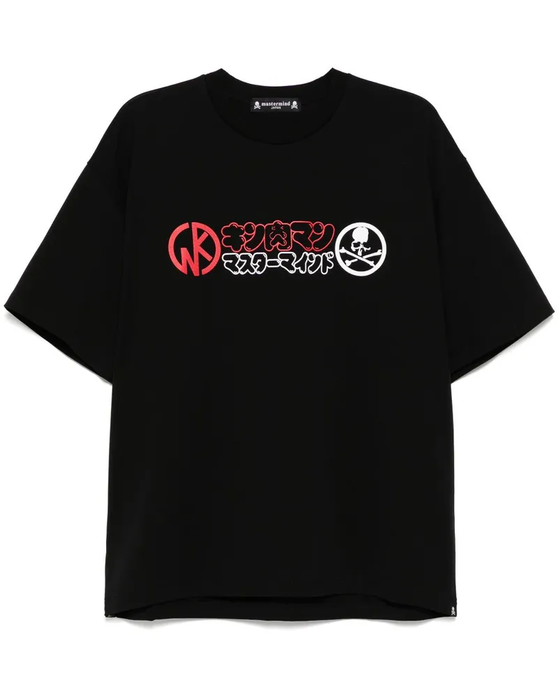 Mastermind Japan x Kinniku Man Buffalo Man T-Shirt - Schwarz Schwarz