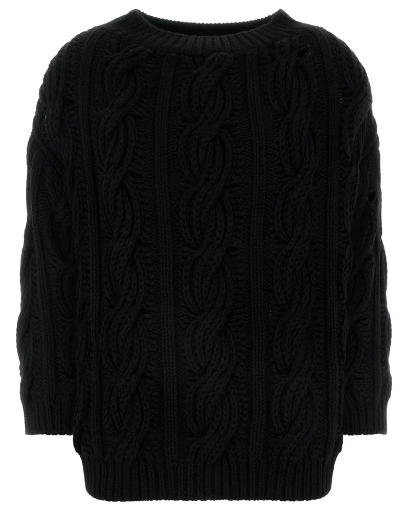 Valentino Garavani Pullover aus Wolle - Schwarz Schwarz
