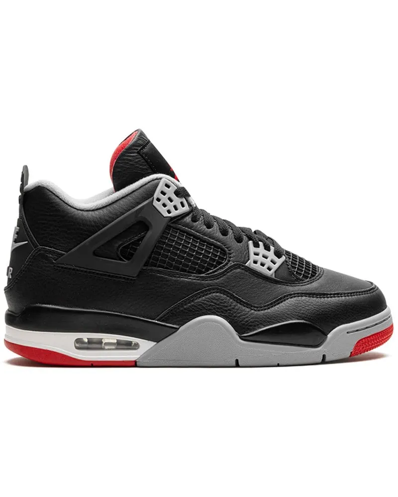 Jordan Air  4 "Bred Reimagined" Sneakers - Schwarz Schwarz