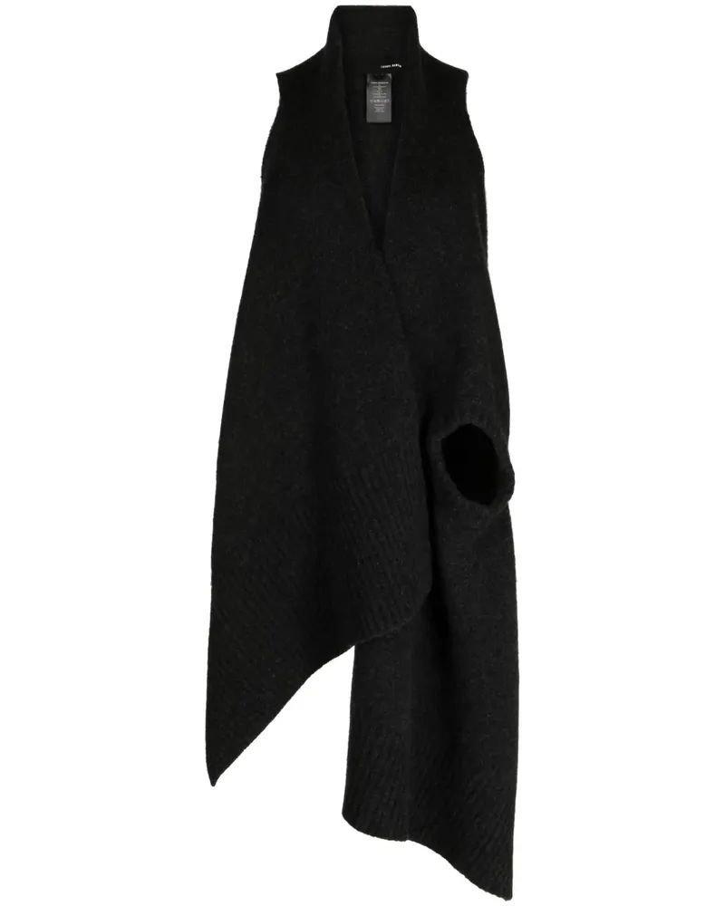 Isabel Benenato Asymmetrische Weste - Grau Grau