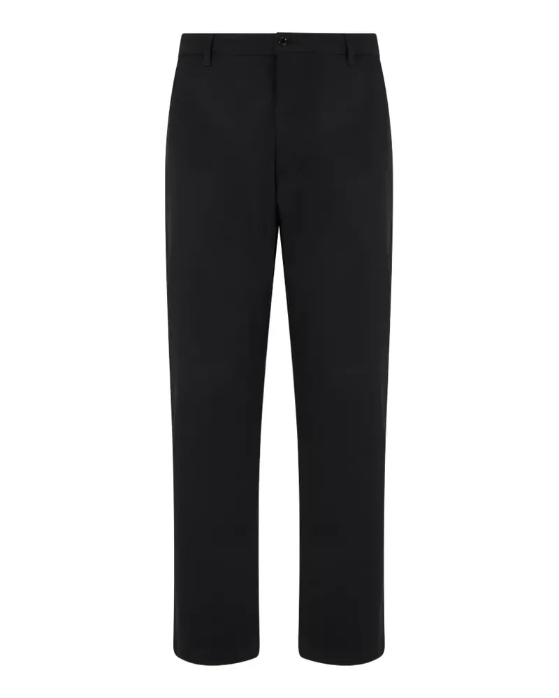 Moschino elasticated-waistband trousers - Schwarz Schwarz