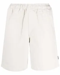 Stüssy Shorts mit Logo-Patch Weiß