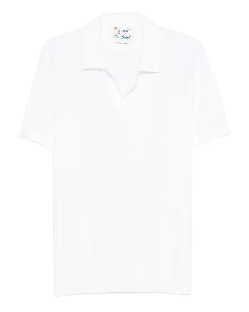 MC2 Saint Barth Poloshirt aus Frottee - Weiß Weiß