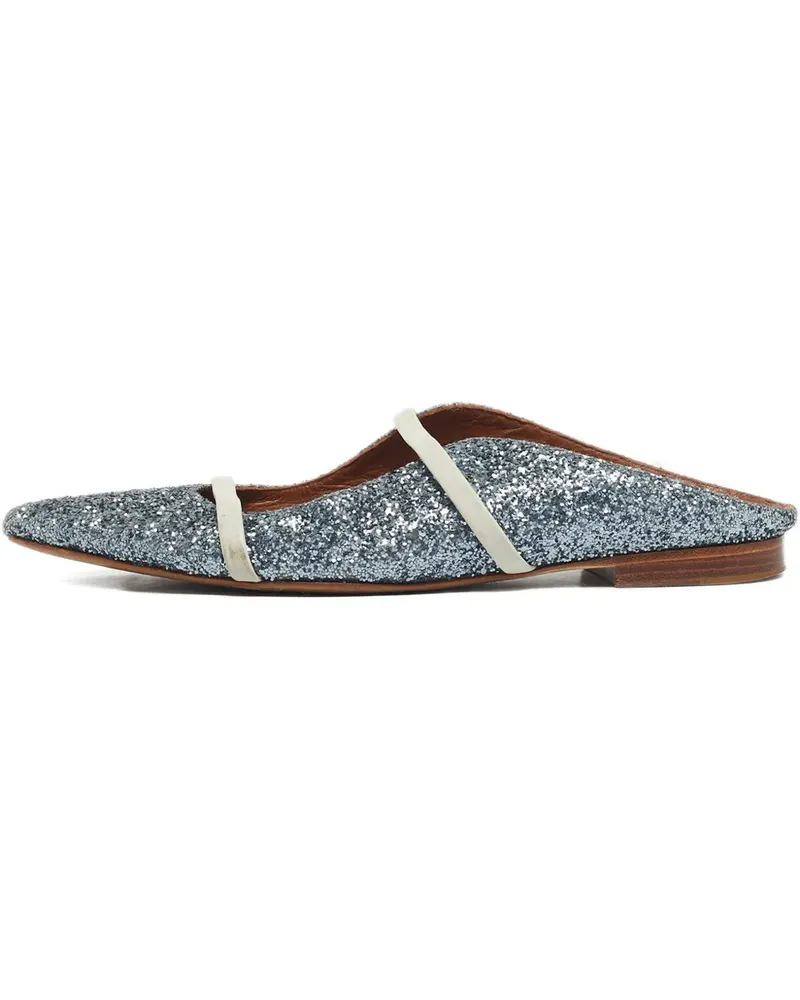Malone Souliers Glitter strap shoe - Blau Blau