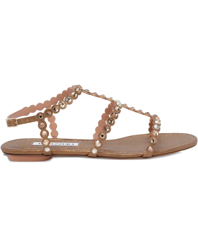 Aquazzura Tequila studded sandals - Braun Braun
