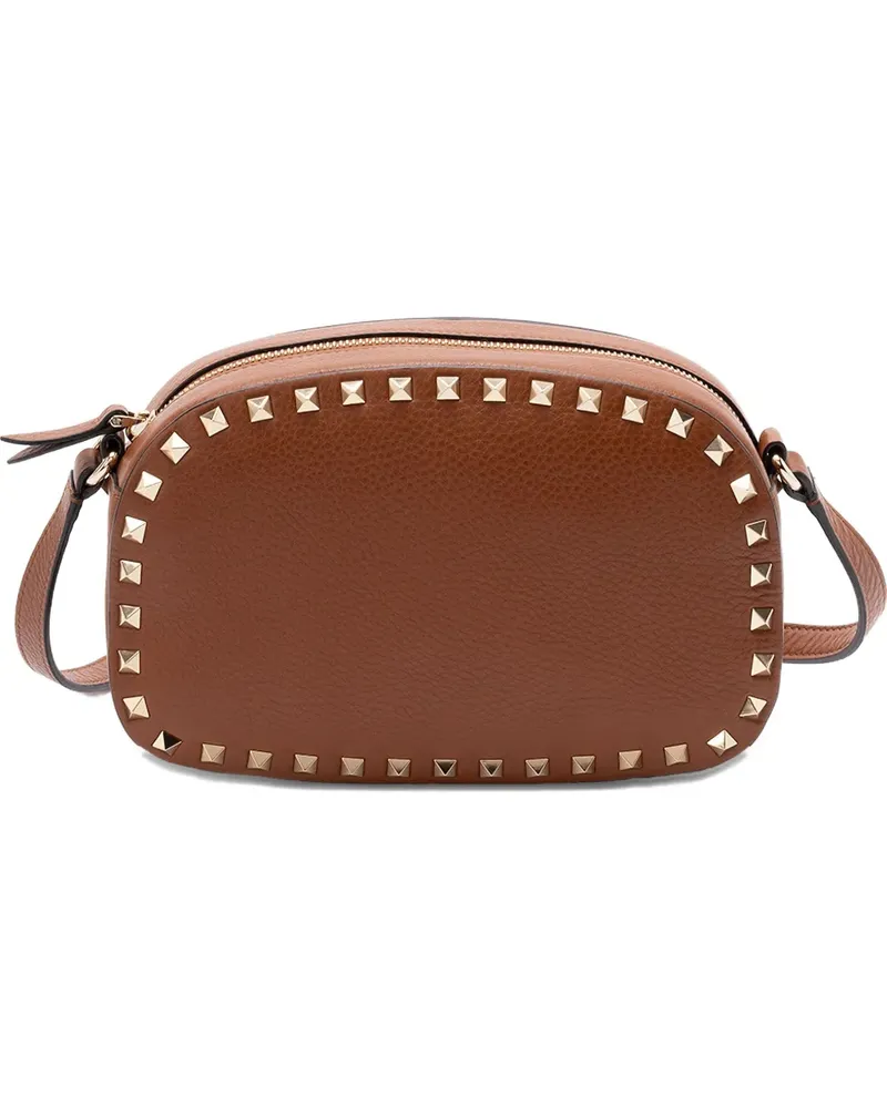 Valentino Garavani Mini Rockstud Umhängetasche - Braun Braun