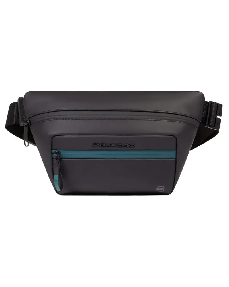 Piquadro water-resistant belt bag - Schwarz Schwarz