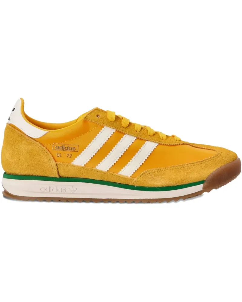 adidas SL 72 Wildleder-Sneakers mit 3 Streifen - Gelb Gelb