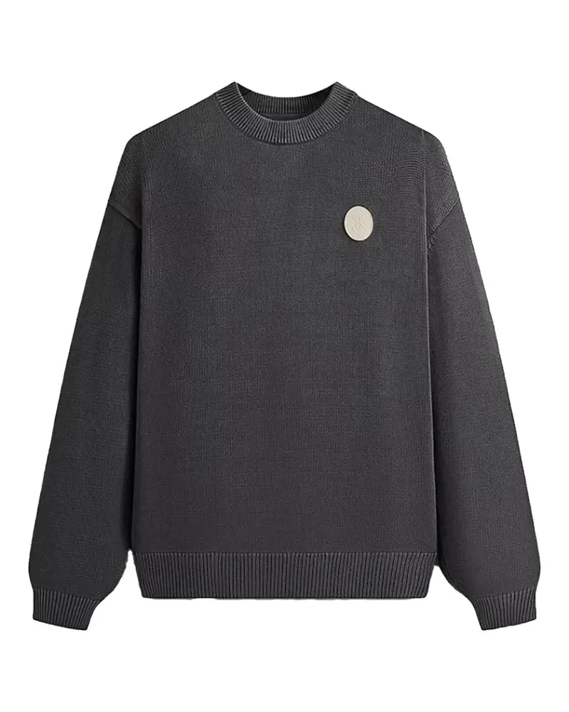 KITH Lewis garment-dyed sweater - Grau Grau