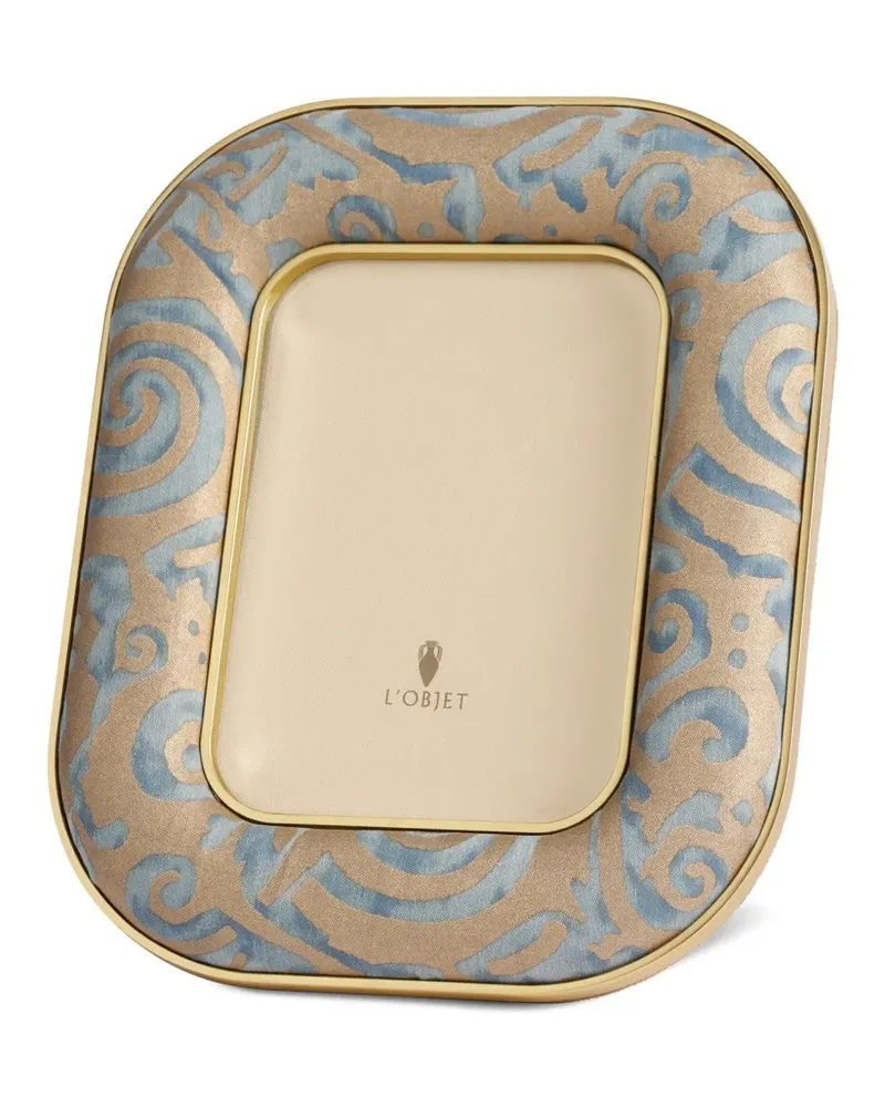 L’OBJET Fortuny Rue Jacob Rahmen 18cm x 13cm - Blau Blau
