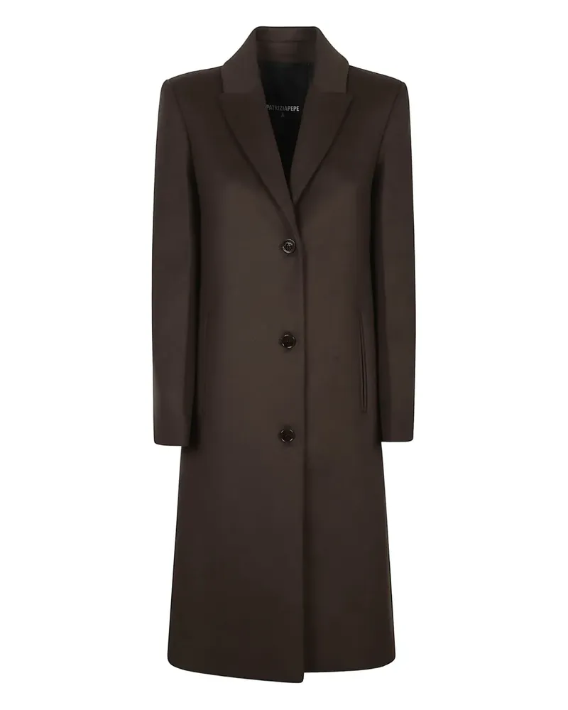 Patrizia Pepe wool coat - Braun Braun
