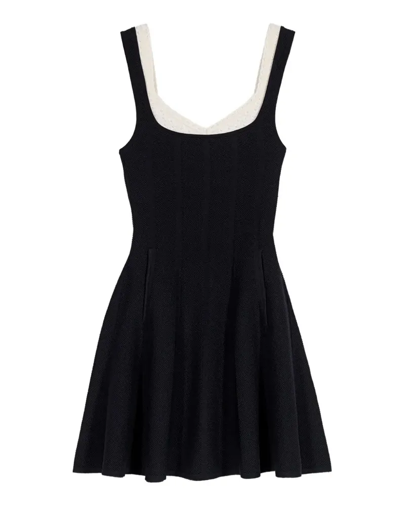 Maje Kurzes 2-in-1 Kleid - Schwarz Schwarz