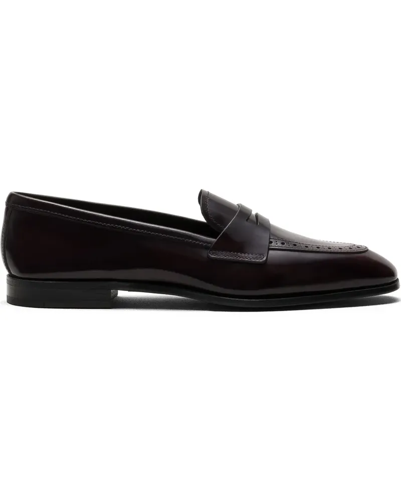 Church's Loafer mit Glanzoptik - Rot Rot
