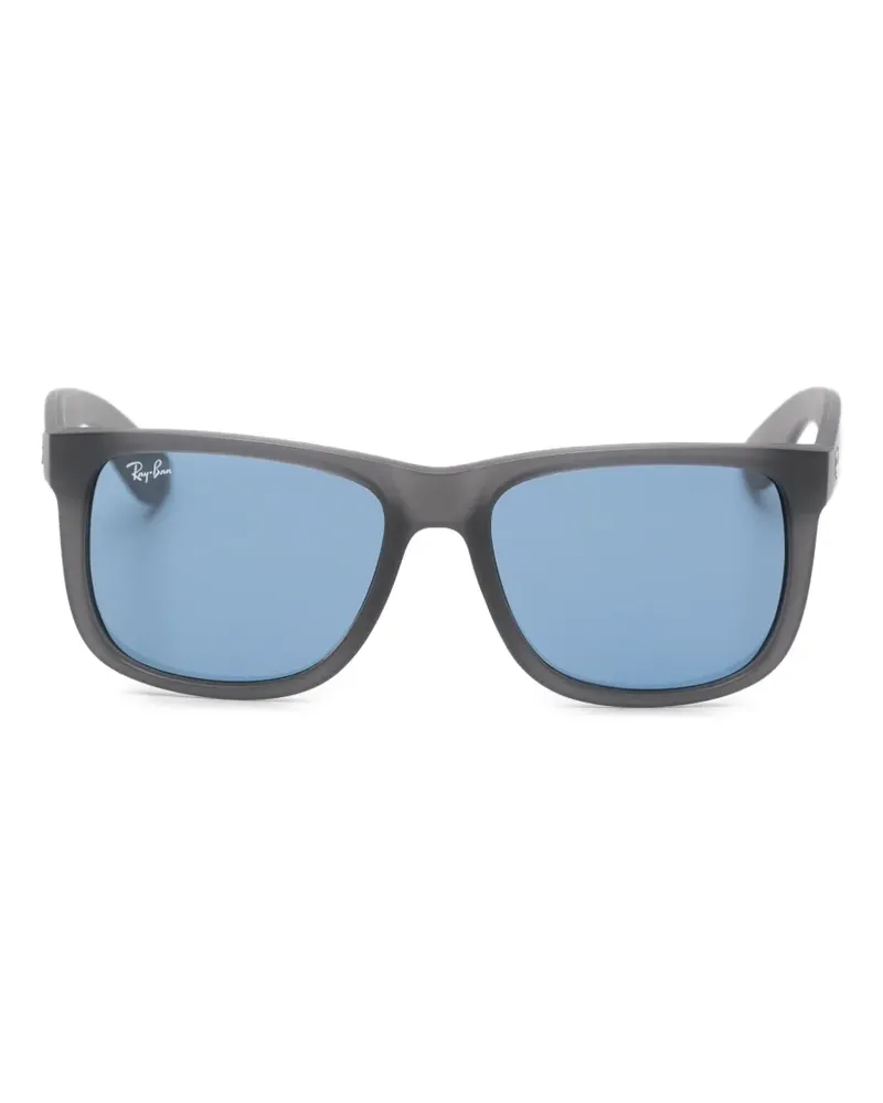 Ray Ban Justin rectangle-frame sunglasses - Blau Blau