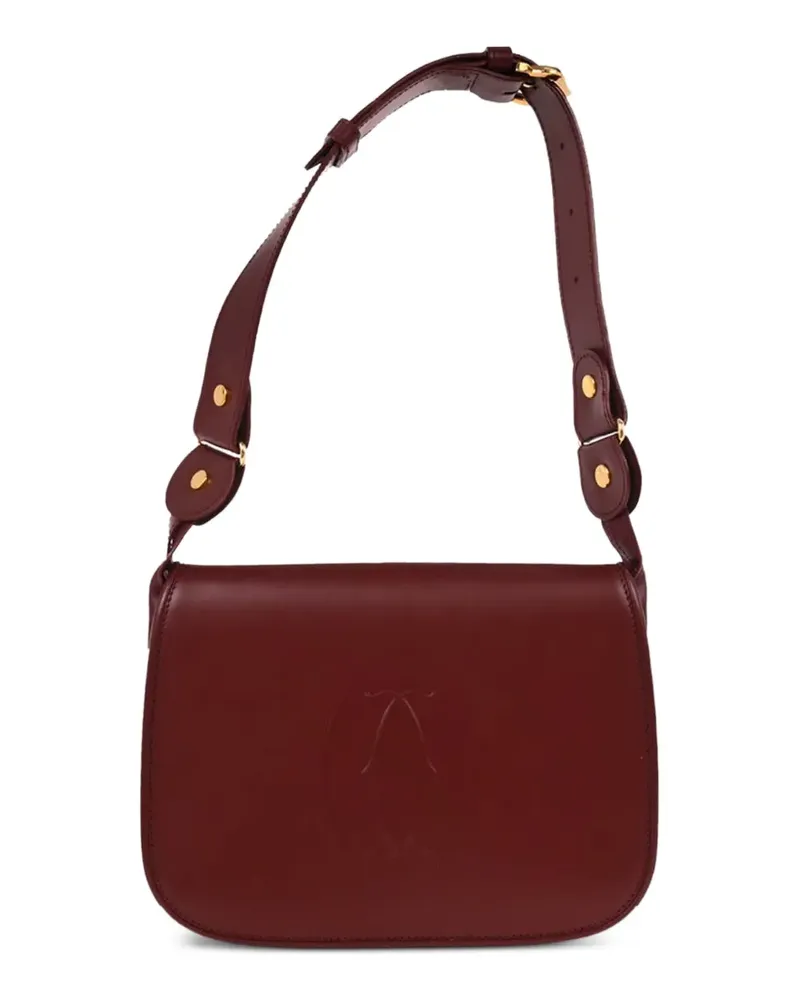 Cartier 1990-2000s leather shoulder bag - Rot Rot