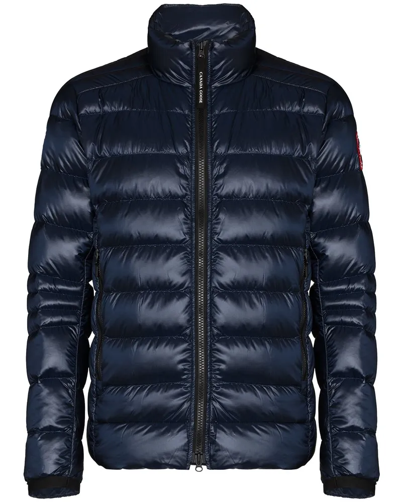 Canada Goose Gefütterte Crofton Jacke - Blau Blau