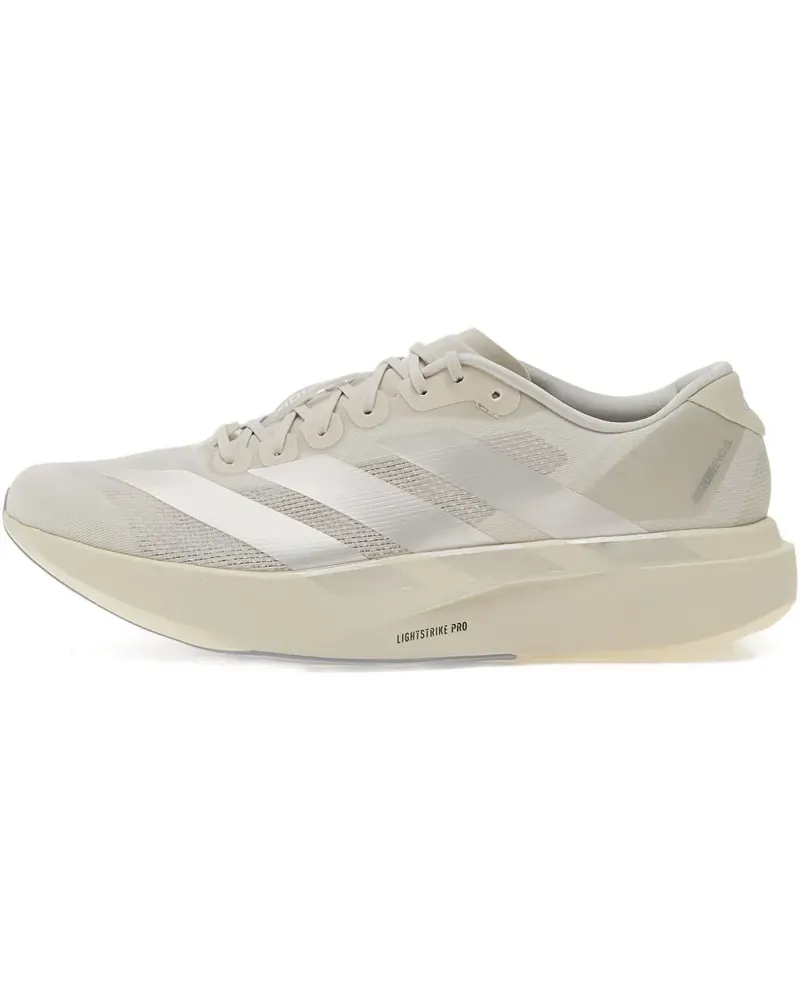 adidas Adizero Evo SL Lauf-Sneakers mit Streifen - Nude Nude