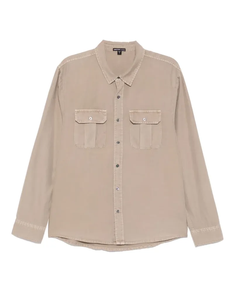 James Perse Utility-Hemd - Nude Nude