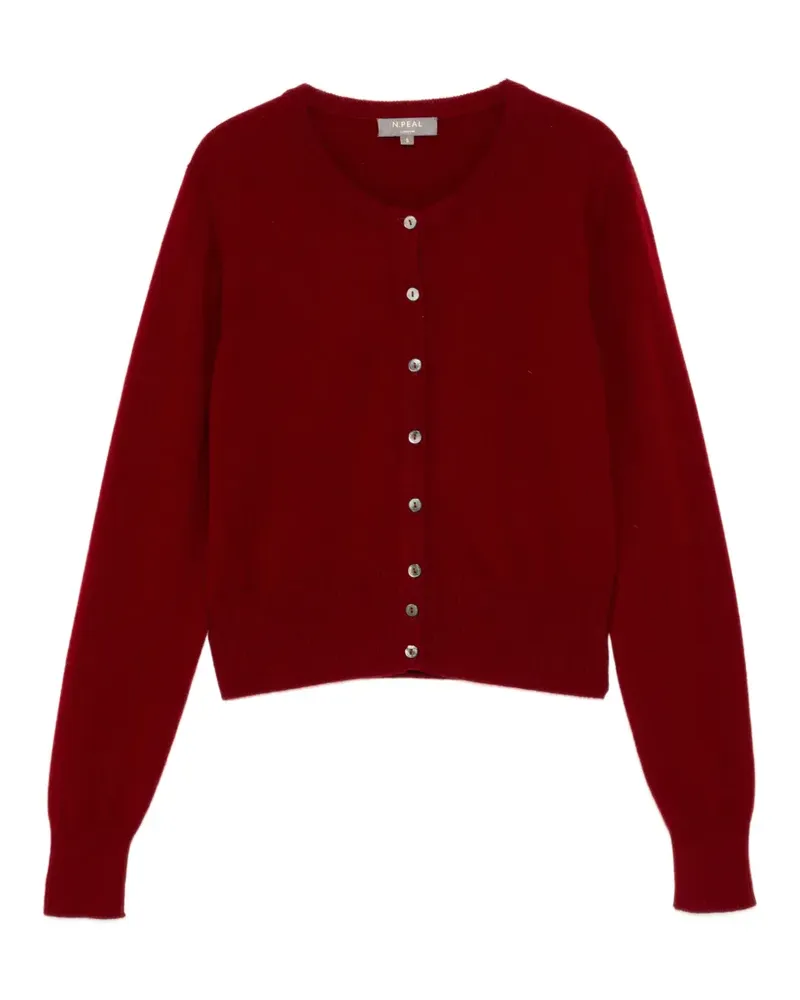 N.Peal Ivy Cardigan - Rot Rot