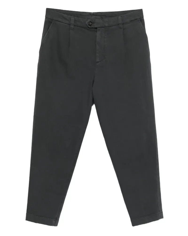 Eleventy Hose mit Faltentaschen - Grau Grau