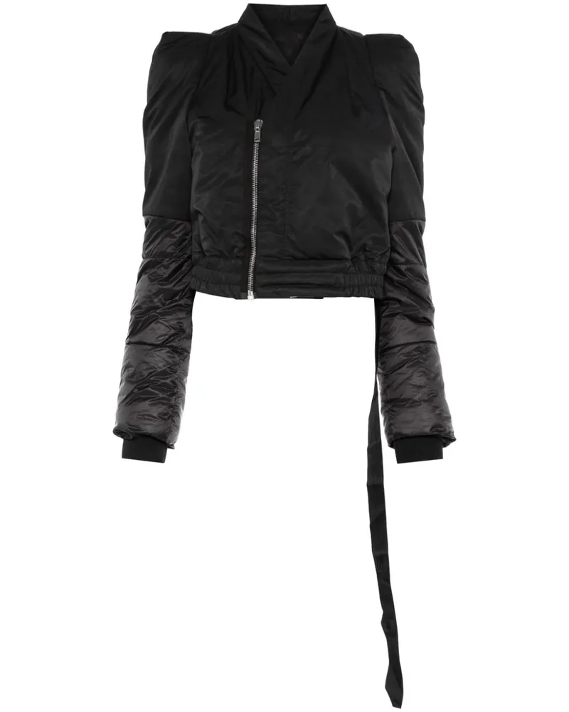 DRKSHDW by Rick Owens Metro Bomberjacke - Schwarz Schwarz