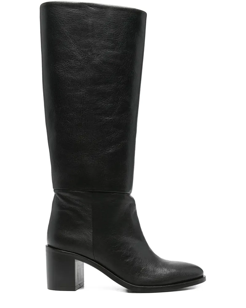 P.A.R.O.S.H. Klassische Cowboystiefel 70mm - Schwarz Schwarz