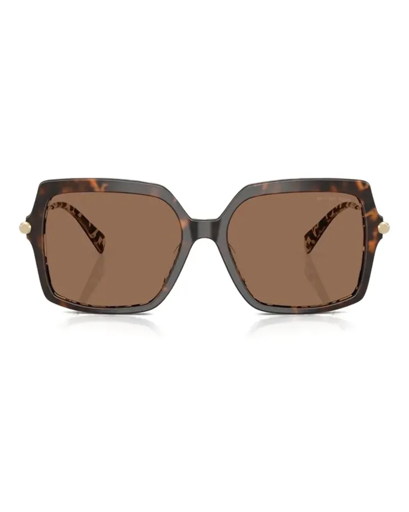 Michael Kors Quogue geometric-frame sunglasses - Braun Braun