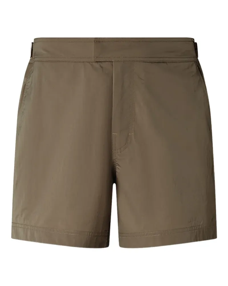 Ermenegildo Zegna Badehose mit Logo - Braun Braun