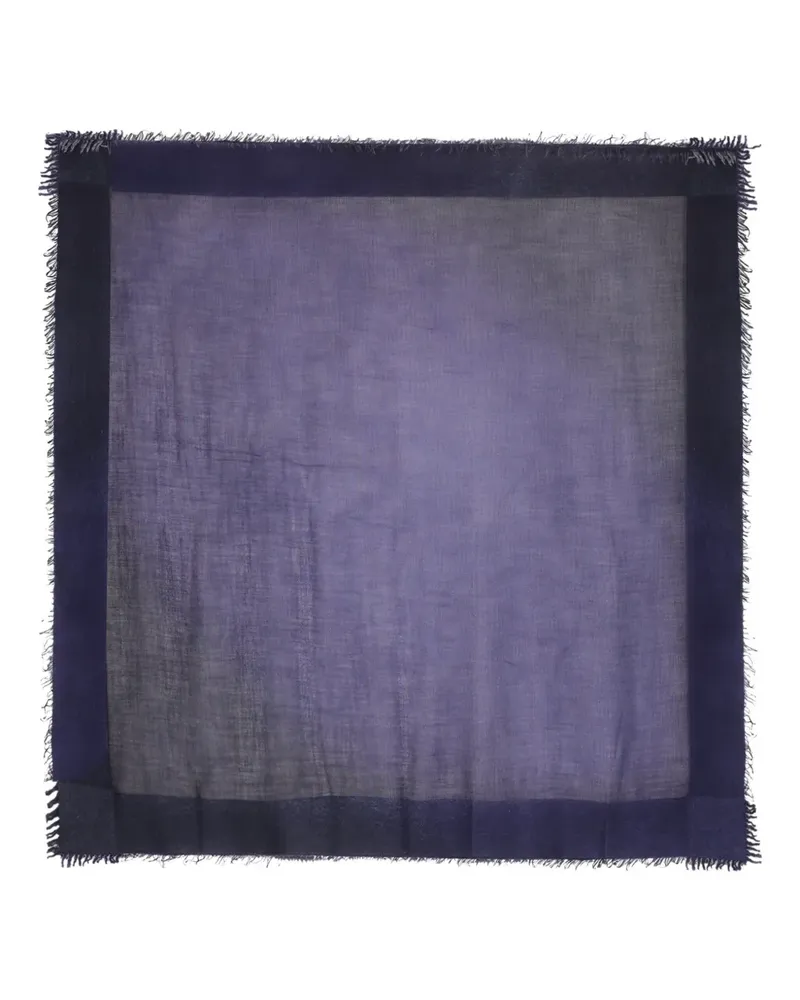Faliero Sarti Schal mit Fransen - Violett Violett