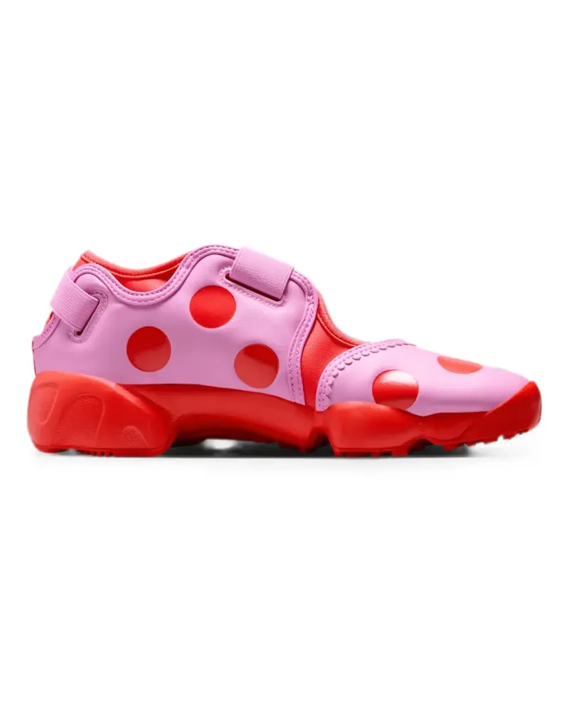Nike Air Rift polka-dot split-toe sneakers - Rosa Rosa
