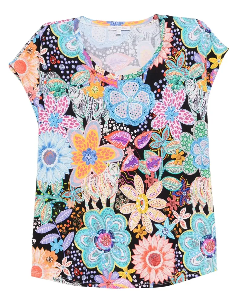 Johnny Was Bobbie Pyjama - Schwarz Schwarz