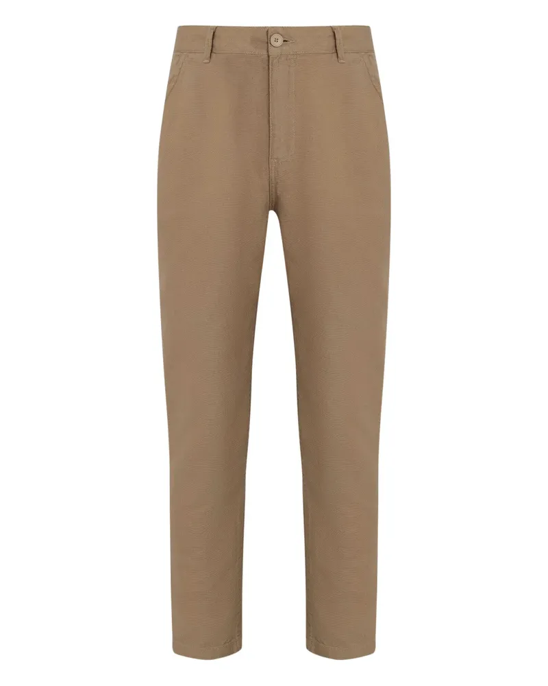 Osklen Tapered-Hose im Utility-Look - Nude Nude