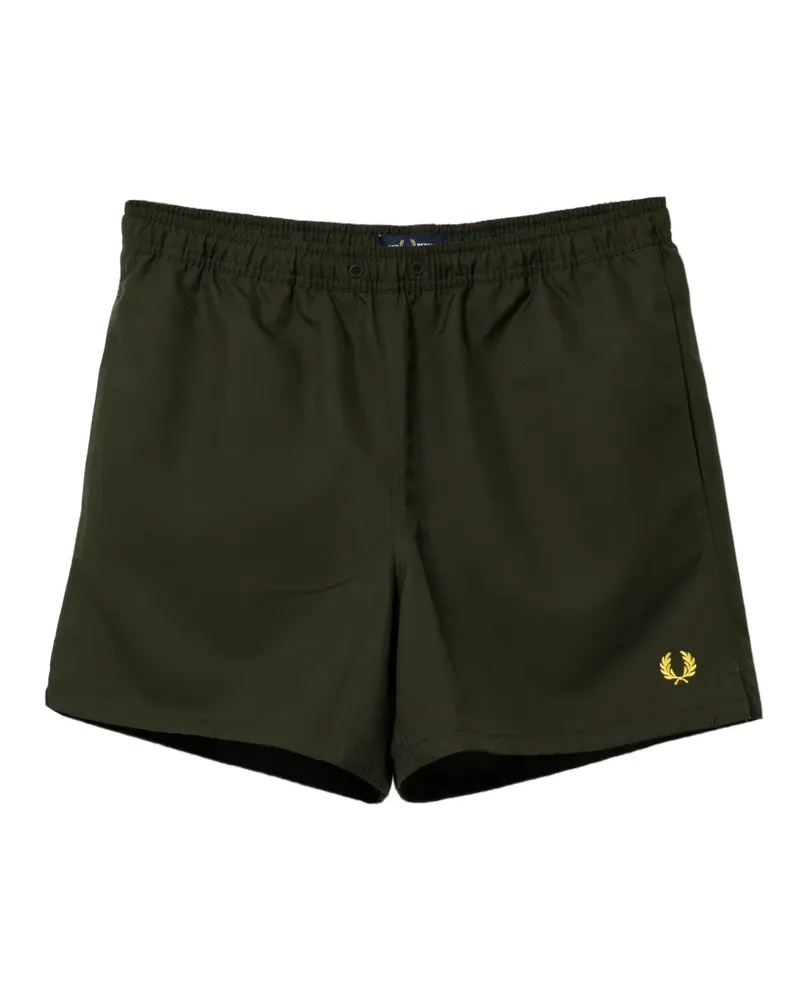 Fred Perry Klassische Badeshorts - Grün Grün
