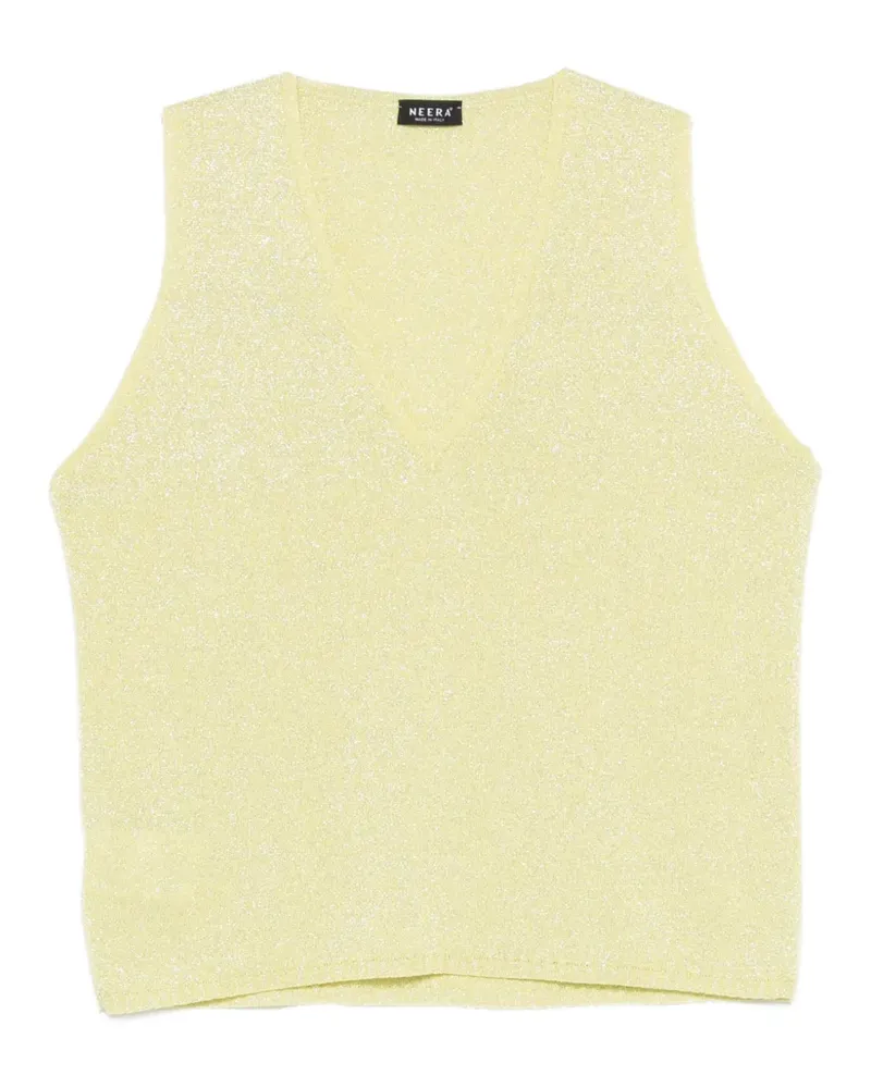 NEERA V-neck vest - Grün Grün