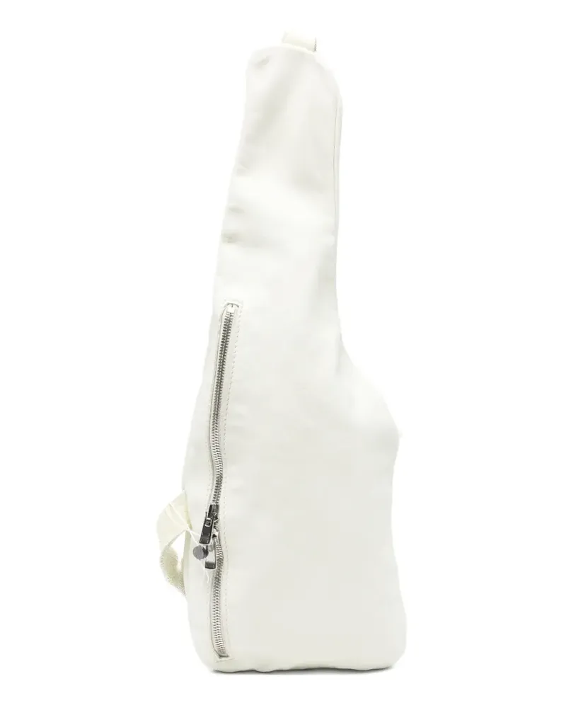 GUIDI asymmetric leather backpack - Grün Grün